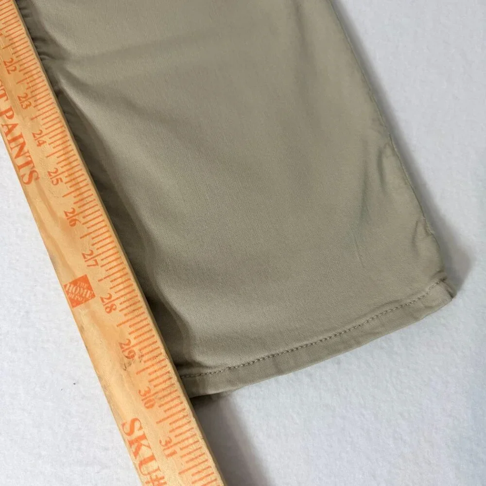 Mavi Jeans Zach Straight Leg Mens Khaki Pants Size 34/32 Cotton Blend